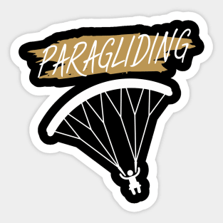 Paragliding Sticker